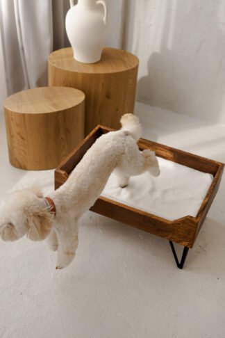 Stačiakampis ąžuolinis guolis rudo atspalvio